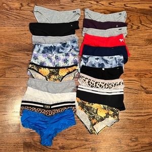 Victoria’s Secret and PINK underwear lot medium 20 pairs